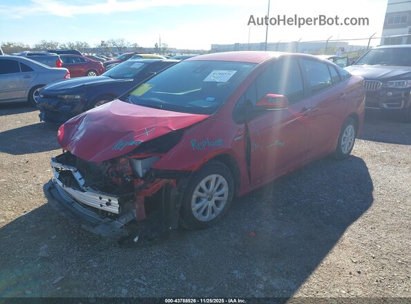 JTDKAMFUXN3180827 2022 TOYOTA LE Красный Передняя левая четверть