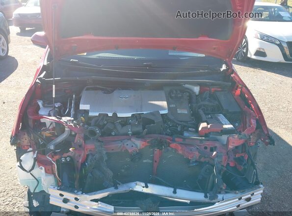 JTDKAMFUXN3180827 2022 TOYOTA LE Красный Вид сзади