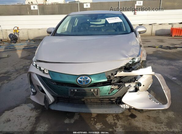 JTDKARFP2K3110788 2019 TOYOTA PRIUS PRIME Beige Instrument cluster view