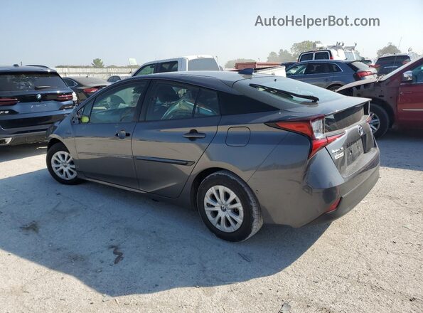JTDKARFU3L3125873 2020 TOYOTA PRIUS Gray Հետևի ձախ