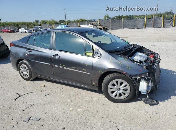 JTDKARFU3L3125873 2020 TOYOTA PRIUS Gray Առջևի աջ