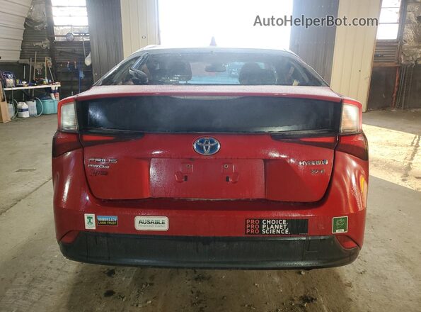 JTDL9MFUXN3031444 2022 TOYOTA LE Red Հետևի տեսք