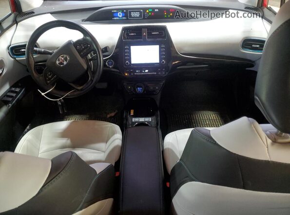 JTDL9MFUXN3031444 2022 TOYOTA LE Red Առջևի վահանակի տեսք