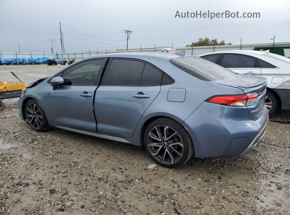 JTDS4RCE9LJ037135 2020 TOYOTA LL Синий Задняя левая четверть