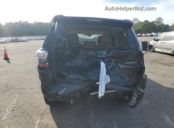 JTEDU5JR3N5257367 2022 TOYOTA 4RUNNER Black Вид ззаду