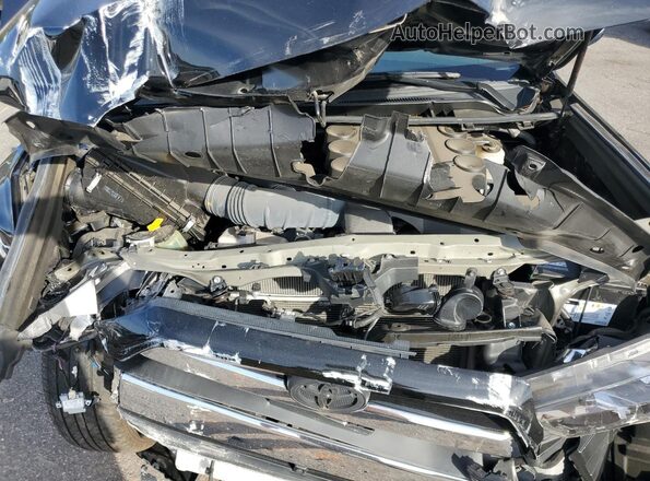 JTEDU5JR3N5257367 2022 TOYOTA 4RUNNER Black Вид підкапотного простору