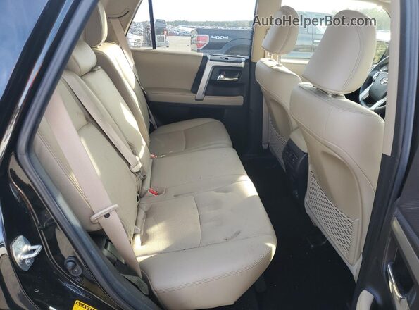 JTEDU5JR3N5257367 2022 TOYOTA 4RUNNER Black Вид задньої частини салону