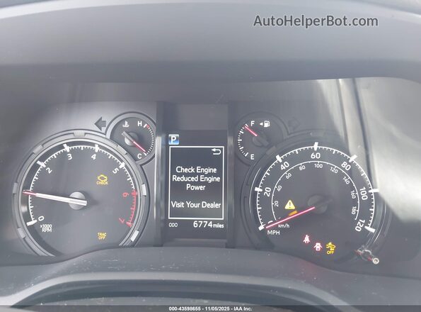 JTEEU5JR0N5265348 2022 TOYOTA 4RUNNER Серый Вид задних сидений