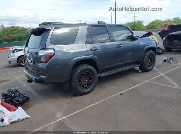 JTEEU5JR0N5265348 2022 TOYOTA 4RUNNER Серый Задняя правая четверть