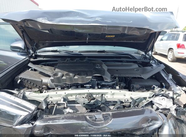 JTEEU5JR0N5265348 2022 TOYOTA 4RUNNER Серый Вид сзади