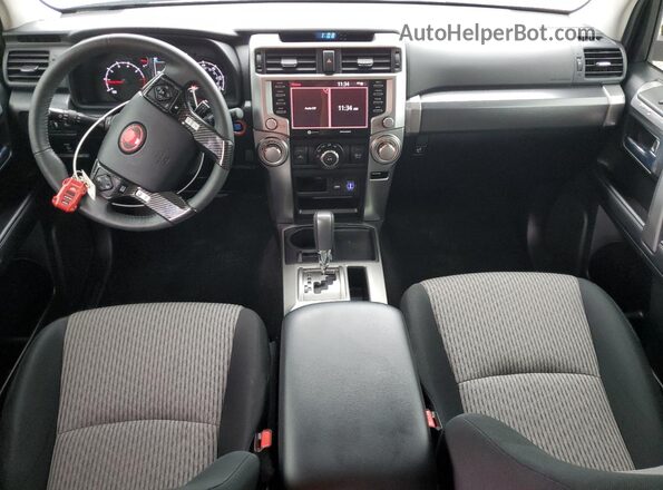 JTEEU5JR1N5269893 2022 TOYOTA 4RUNNER Gray Вид панелі приладів