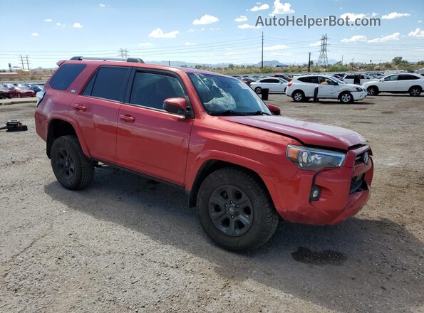 JTEEU5JR8N5255375 2022 TOYOTA 4RUNNER Red Delantero derecho