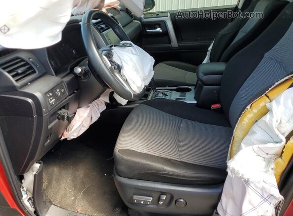 JTEEU5JR8N5255375 2022 TOYOTA 4RUNNER Red Vista interior delantera