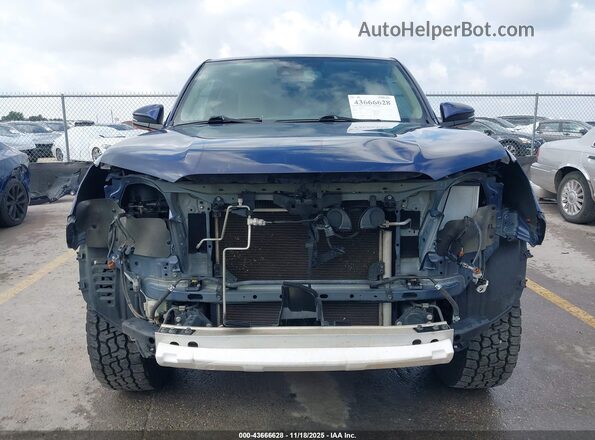 JTEFU5JR0P5292010 2023 TOYOTA 4RUNNER Blue Vista interior trasera