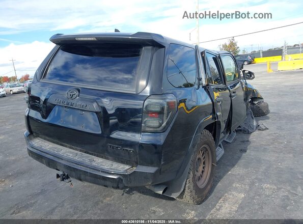 JTELU5JR5N6027657 2022 TOYOTA 4RUNNER Черный Задняя правая четверть