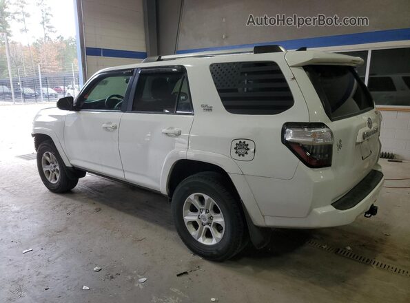 JTEMU5JR0M5842809 2021 TOYOTA 4RUNNER White Trasero izquierdo