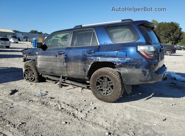 JTEMU5JR7R6238529 2024 TOYOTA 4RUNNER Синий Задняя левая четверть