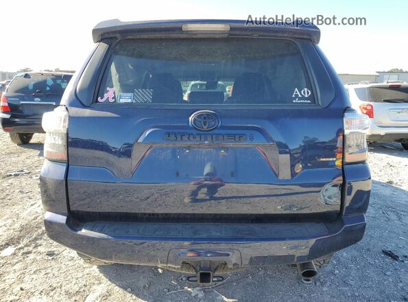 JTEMU5JR7R6238529 2024 TOYOTA 4RUNNER Синий Вид сзади