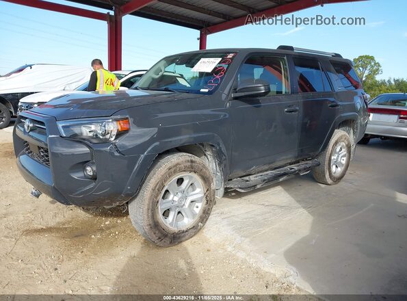 JTEMU5JR8R6230164 2024 TOYOTA 4RUNNER Gray Առջևի ձախ երեք քառորդ տեսարան