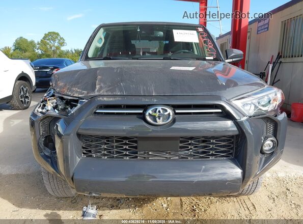 JTEMU5JR8R6230164 2024 TOYOTA 4RUNNER Gray Սալոնի հետևի տեսք