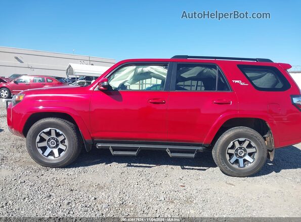 JTERU5JR4N6039549 2022 TOYOTA 4RUNNER Красный Панорамный вид салона 360°