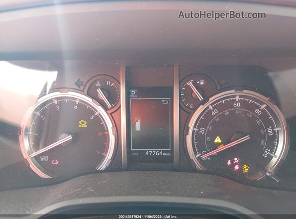 JTERU5JR4N6039549 2022 TOYOTA 4RUNNER Красный Вид задних сидений