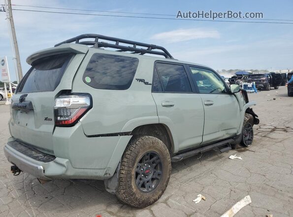 JTERU5JR7P6129247 2023 TOYOTA 4RUNNER Green Задня права чверть