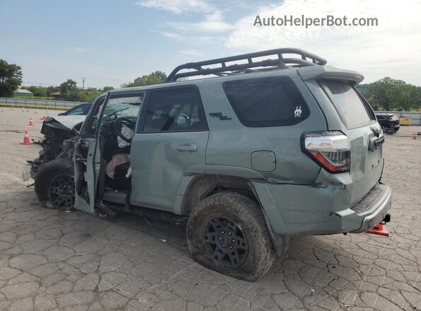 JTERU5JR7P6129247 2023 TOYOTA 4RUNNER Green Задня ліва чверть