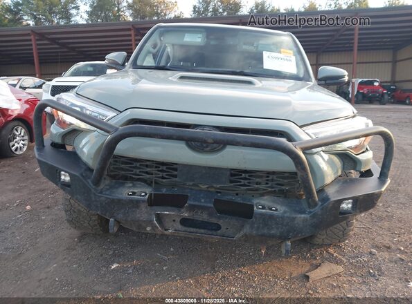 JTERU5JR8P6105426 2023 TOYOTA 4RUNNER Серый Вид задней части салона