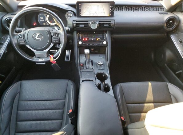 JTHAP1D24R5006187 2024 LEXUS IS Черный Вид панели приборов