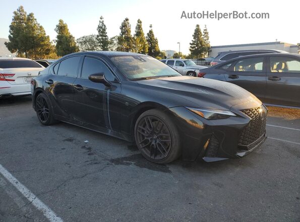 JTHAP1D24R5006187 2024 LEXUS IS Черный Передняя правая четверть
