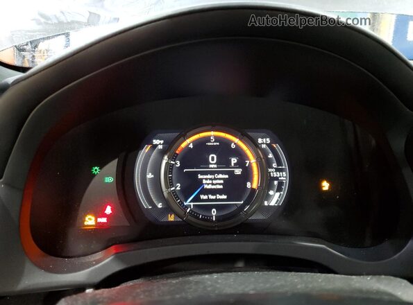 JTHAP1D2XR5006078 2024 LEXUS IS Gray Вид щитка приладів