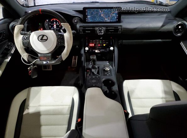 JTHAP1D2XR5006078 2024 LEXUS IS Gray Вид панелі приладів