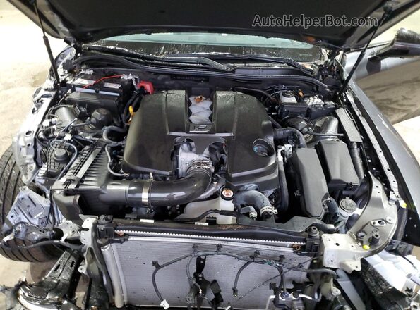 JTHAP1D2XR5006078 2024 LEXUS IS Gray Вид задньої частини салону