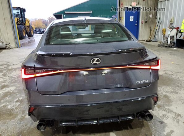 JTHAP1D2XR5006078 2024 LEXUS IS Gray Вид ззаду