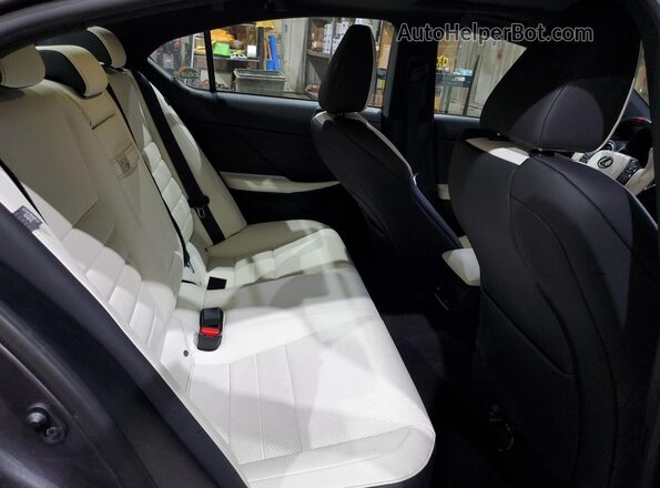 JTHAP1D2XR5006078 2024 LEXUS IS Gray Вид задніх сидінь