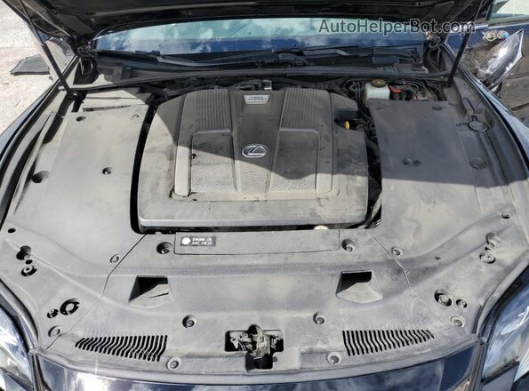 JTHB51FF0J5000529 2018 LEXUS LS Black უკანა სალონის ხედი