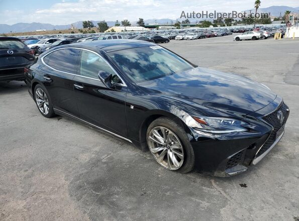 JTHB51FF0J5000529 2018 LEXUS LS Black წინა მარჯვენა