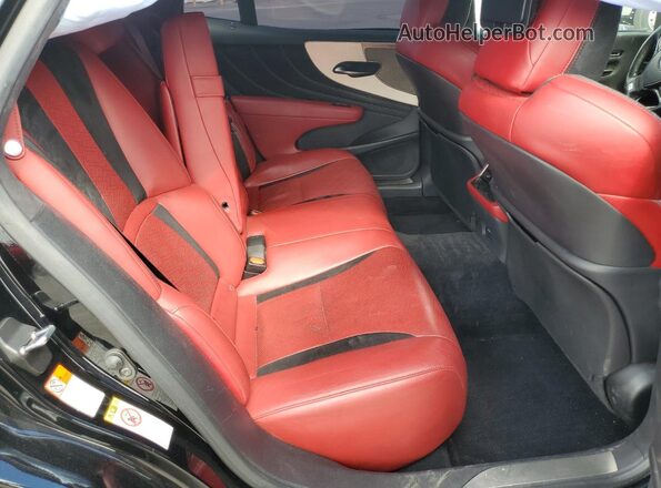 JTHB51FF0J5000529 2018 LEXUS LS Black უკანა სავარძლების ხედი