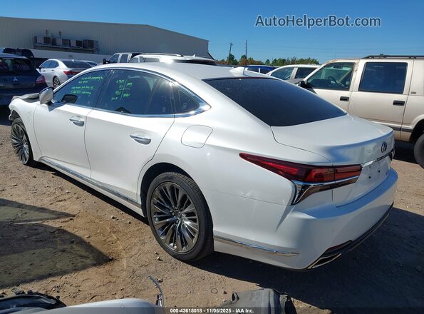 JTHB51FF0J5004662 2018 LEXUS LS 500 Белый Задняя левая четверть
