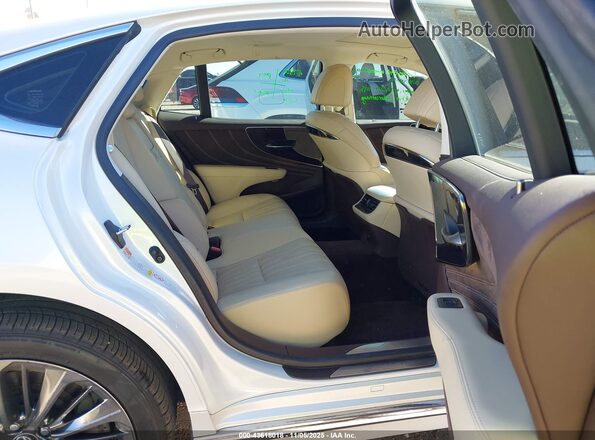 JTHB51FF0J5004662 2018 LEXUS LS 500 Белый Вид наклейки с VIN-кодом