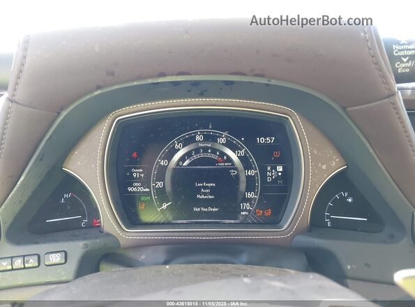JTHB51FF0J5004662 2018 LEXUS LS 500 Белый Вид задних сидений