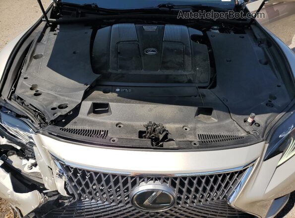 JTHB51FF7K5009262 2019 LEXUS LS Tan Вид задньої частини салону