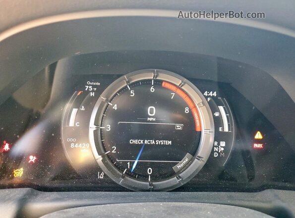 JTHB51FF9J5006362 2018 LEXUS LS Черный Вид щитка приборов