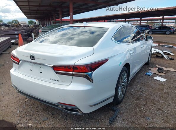 JTHB51FFXJ5000683 2018 LEXUS LS 500 White უკანა მარჯვენა