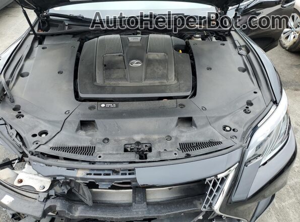 JTHB51FFXJ5005611 2018 LEXUS LS Черный Вид задней части салона