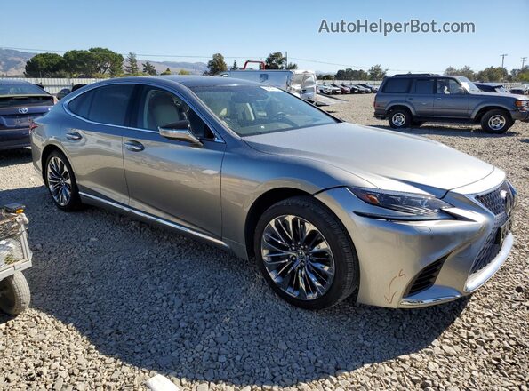 JTHB5LFF1J5004391 2018 LEXUS LS Silver Передня права чверть