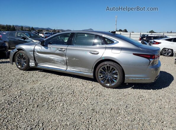 JTHB5LFF1J5004391 2018 LEXUS LS Silver Задня ліва чверть