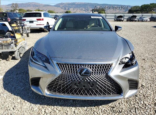JTHB5LFF1J5004391 2018 LEXUS LS Silver Вид спереду