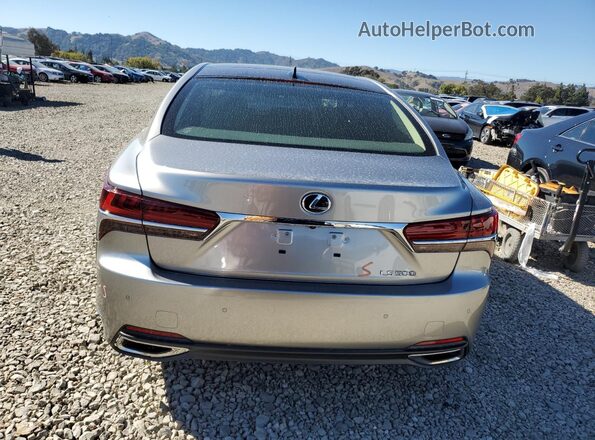 JTHB5LFF1J5004391 2018 LEXUS LS Silver Вид ззаду